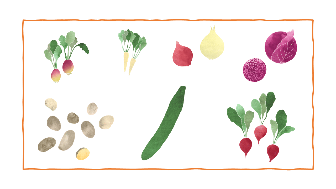 Board Grönsaker